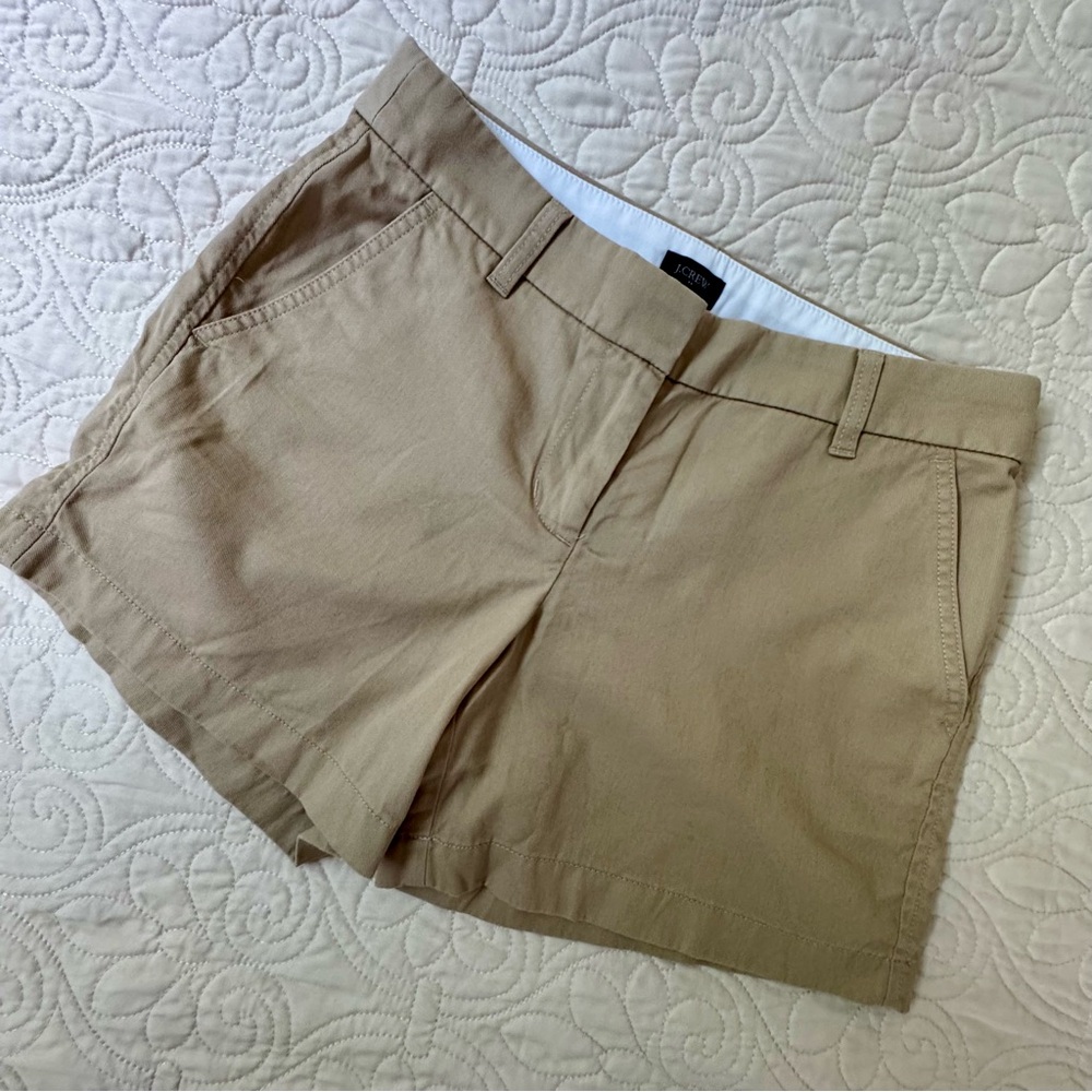 J. Crew Women's Classic Khaki Shorts